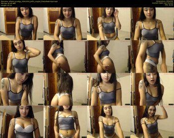 alisson_prodigy — 46 minute Chaturbate couple cam video clip, SD, Jan 25, 2019