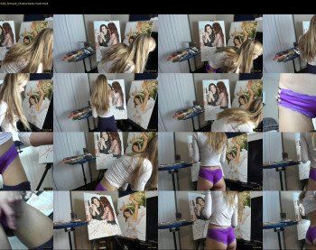 cutiepainter — 49 minute Chaturbate female cam video clip, 720p, Feb 20, 2019