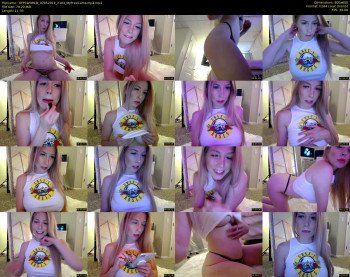TIFFSWORLD — 12 minute MyFreeCams cam video clip, 480p, May 7, 2019
