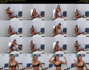 HaileyRoses — 8 minute MyFreeCams cam video clip, 480p, Sep 9, 2019