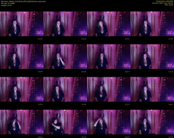MillaQ — 24 minute MyFreeCams cam video clip, 480p, Oct 13, 2019