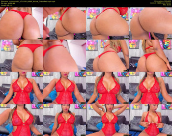 roxanasmiith — 17 minute Chaturbate female cam video clip, 480p, Nov 17, 2019