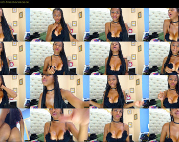 sexyebonyvip_ — 9 minute Chaturbate female cam video clip, 720p, Mar 14, 2020