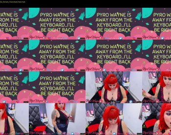pyrowayne — 25 minute Chaturbate female cam video clip, 720p, Mar 17, 2020