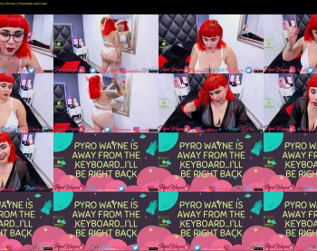pyrowayne — 55 minute Chaturbate female cam video clip, 720p, Mar 18, 2020