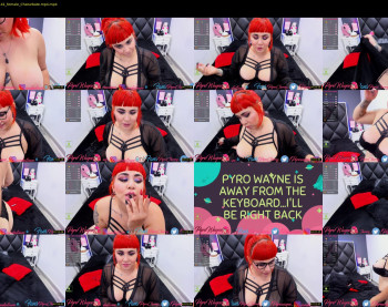 pyrowayne — 54 minute Chaturbate female cam video clip, 720p, Mar 21, 2020