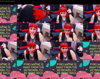 pyrowayne — 54 minute Chaturbate female cam video clip, 720p, Apr 17, 2020