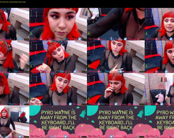 pyrowayne — 54 minute Chaturbate female cam video clip, 720p, Apr 19, 2020