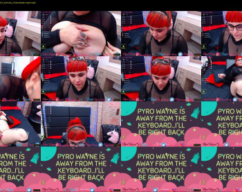 pyrowayne — 54 minute Chaturbate female cam video clip, 720p, Apr 20, 2020