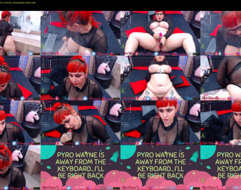 pyrowayne — 54 minute Chaturbate female cam video clip, 720p, Apr 20, 2020