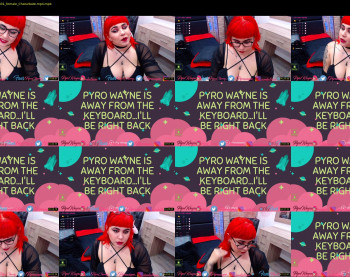 pyrowayne — 54 minute Chaturbate female cam video clip, 720p, Apr 22, 2020