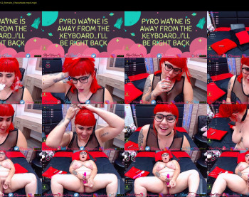 pyrowayne — 54 minute Chaturbate female cam video clip, 720p, Apr 24, 2020