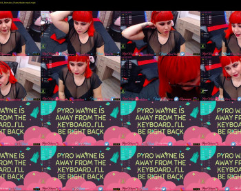 pyrowayne — 54 minute Chaturbate female cam video clip, 720p, Apr 29, 2020