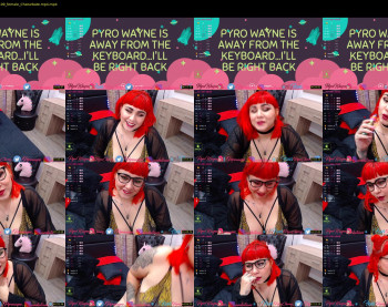 pyrowayne — 54 minute Chaturbate female cam video clip, 720p, May 7, 2020
