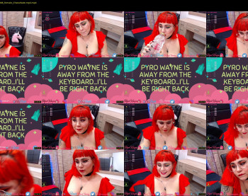 pyrowayne — 54 minute Chaturbate female cam video clip, 720p, May 21, 2020