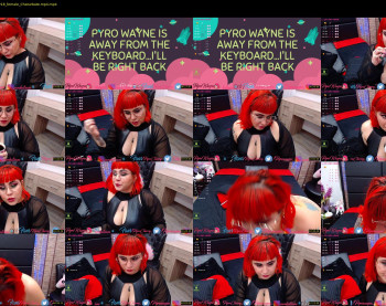 pyrowayne — 54 minute Chaturbate female cam video clip, 720p, May 27, 2020