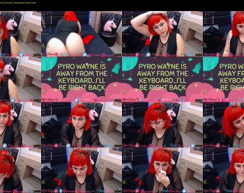 pyrowayne — 54 minute Chaturbate female cam video clip, 720p, May 29, 2020
