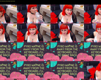 pyrowayne — 53 minute Chaturbate female cam video clip, 720p, Jun 3, 2020