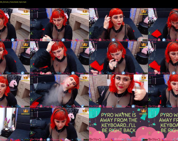 pyrowayne — 53 minute Chaturbate female cam video clip, 720p, Jun 7, 2020