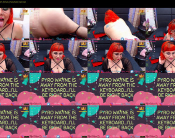 pyrowayne — 53 minute Chaturbate female cam video clip, 720p, Jun 12, 2020