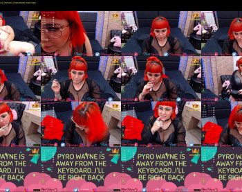 pyrowayne — 53 minute Chaturbate female cam video clip, 720p, Jun 14, 2020