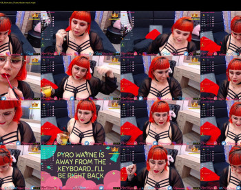 pyrowayne — 53 minute Chaturbate female cam video clip, 720p, Jun 15, 2020