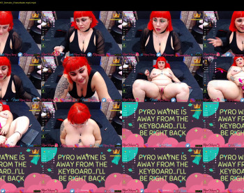pyrowayne — 53 minute Chaturbate female cam video clip, 720p, Jun 20, 2020