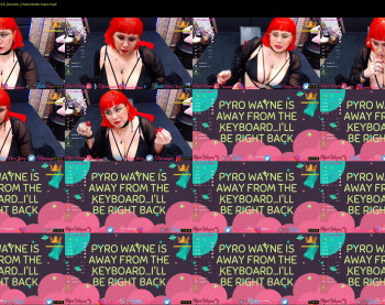 pyrowayne — 30 minute Chaturbate female cam video clip, 720p, Jun 21, 2020