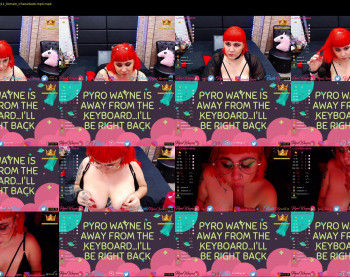 pyrowayne — 51 minute Chaturbate female cam video clip, 720p, Jun 21, 2020
