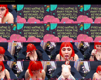 pyrowayne — 53 minute Chaturbate female cam video clip, 720p, Jun 22, 2020