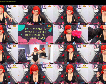 pyrowayne — 54 minute Chaturbate female cam video clip, 720p, Jun 27, 2020
