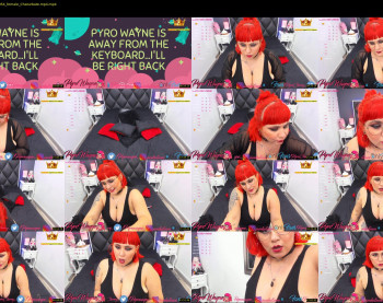 pyrowayne — 54 minute Chaturbate female cam video clip, 720p, Jun 28, 2020