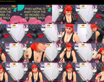 pyrowayne — 54 minute Chaturbate female cam video clip, 720p, Jun 28, 2020