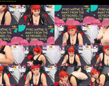 pyrowayne — 54 minute Chaturbate female cam video clip, 720p, Jun 28, 2020