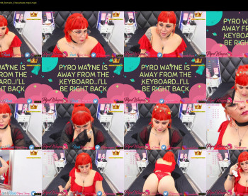 pyrowayne — 54 minute Chaturbate female cam video clip, 720p, Jun 29, 2020