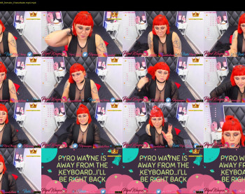 pyrowayne — 54 minute Chaturbate female cam video clip, 720p, Jul 11, 2020