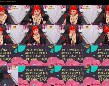 pyrowayne — 54 minute Chaturbate female cam video clip, 720p, Jul 12, 2020