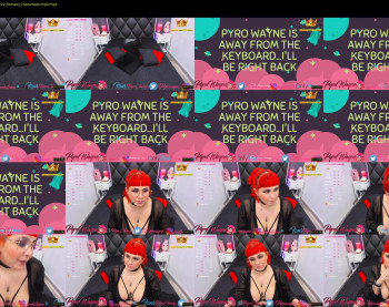 pyrowayne — 37 minute Chaturbate female cam video clip, 720p, Jul 12, 2020