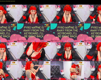 pyrowayne — 54 minute Chaturbate female cam video clip, 720p, Jul 13, 2020
