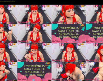 pyrowayne — 54 minute Chaturbate female cam video clip, 720p, Jul 15, 2020