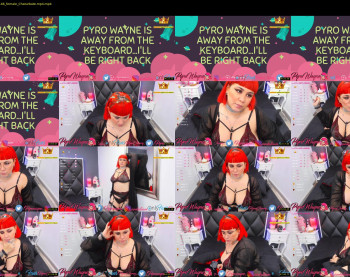 pyrowayne — 54 minute Chaturbate female cam video clip, 720p, Jul 20, 2020