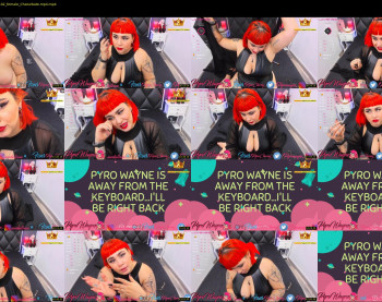 pyrowayne — 54 minute Chaturbate female cam video clip, 720p, Jul 30, 2020