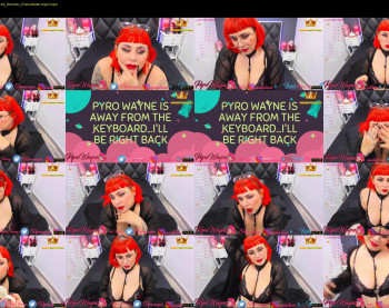 pyrowayne — 54 minute Chaturbate female cam video clip, 720p, Aug 2, 2020
