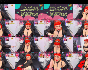 pyrowayne — 54 minute Chaturbate female cam video clip, 720p, Aug 2, 2020