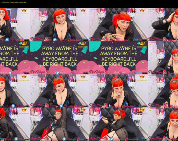 pyrowayne — 54 minute Chaturbate female cam video clip, 720p, Aug 6, 2020