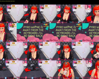 pyrowayne — 54 minute Chaturbate female cam video clip, 720p, Aug 7, 2020