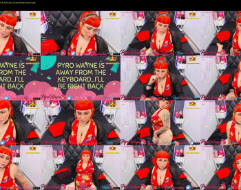 pyrowayne — 54 minute Chaturbate female cam video clip, 720p, Aug 7, 2020