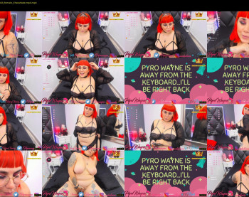 pyrowayne — 54 minute Chaturbate female cam video clip, 720p, Aug 7, 2020