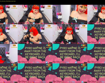 pyrowayne — 19 minute Chaturbate female cam video clip, 720p, Aug 8, 2020