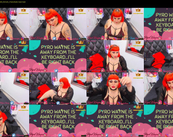 pyrowayne — 54 minute Chaturbate female cam video clip, 720p, Aug 10, 2020